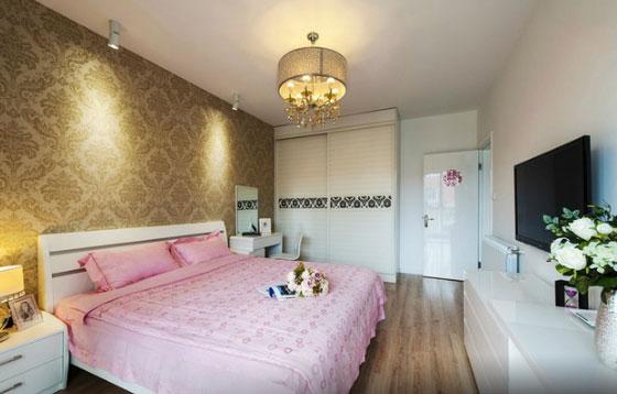 110平米的三房小戶型現(xiàn)代風(fēng)格裝修，尤其是電視墻很吸眼，誰見過？