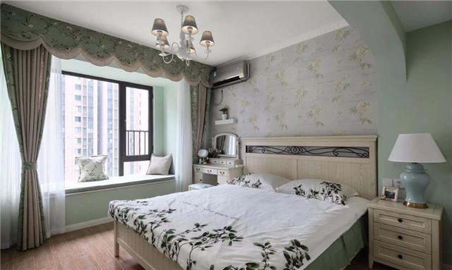 96平米兩居室地中海裝修風(fēng)格完成，清爽怡人，大包9萬(wàn)