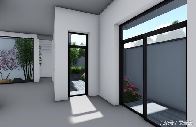 17.9m×12.2m二層新中式別墅設(shè)計圖，帶樓梯天井+4大露臺，造價48萬。