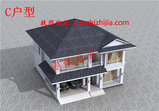 好看又簡單的二層樓房設(shè)計圖紙，戶型還實用