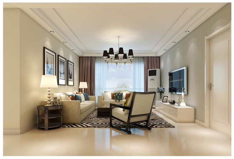 86平米三居室小夫妻全包花了13萬 元裝修的現(xiàn)代簡約風格，效果真不錯。