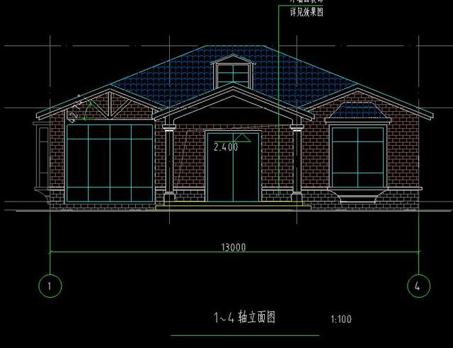 13x11米一層農(nóng)村別墅設(shè)計圖，帶有功能設(shè)計布局方案，適合自己的才是最好的戶型！