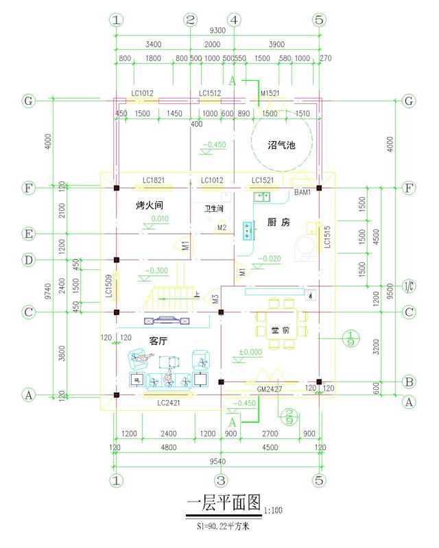 占地100平米的徽派三層自建房設(shè)計圖，融風(fēng)俗文化之精華，更具古典美。