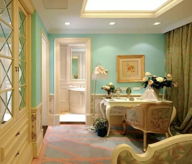 268平古典歐式風(fēng)裝修范例，氣質(zhì)沉穩(wěn)高貴，華麗、高雅。