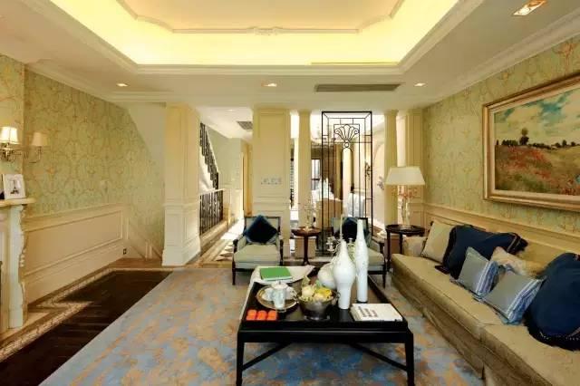 268平古典歐式風(fēng)裝修范例，氣質(zhì)沉穩(wěn)高貴，華麗、高雅。