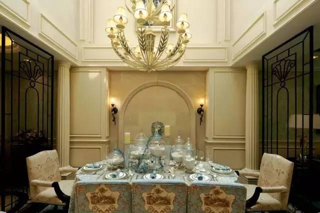 268平古典歐式風(fēng)裝修范例，氣質(zhì)沉穩(wěn)高貴，華麗、高雅。