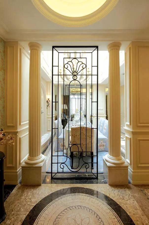 268平古典歐式風(fēng)裝修范例，氣質(zhì)沉穩(wěn)高貴，華麗、高雅。