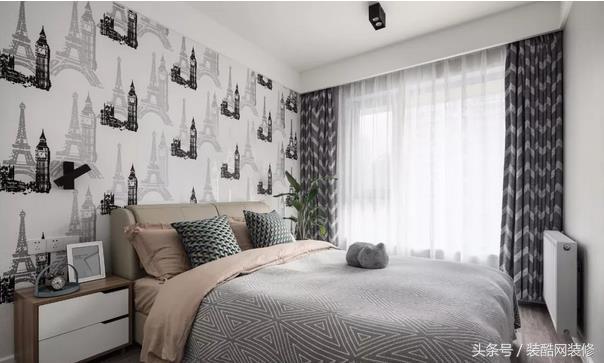 156平大戶型現(xiàn)代簡約風(fēng)裝修，個性時尚，簡約又實(shí)用，黑白灰加上原木打造出高品質(zhì)的生活空間。