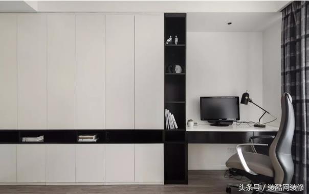 156平大戶型現(xiàn)代簡約風(fēng)裝修，個性時尚，簡約又實(shí)用，黑白灰加上原木打造出高品質(zhì)的生活空間。