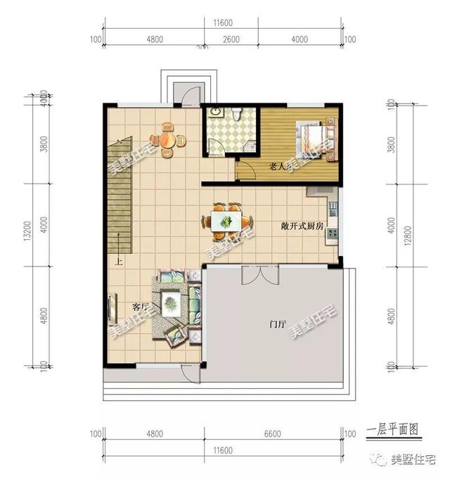 11X12米二層現(xiàn)代別墅設(shè)計(jì)圖，帶戶外平臺(tái)，簡(jiǎn)潔而不簡(jiǎn)單