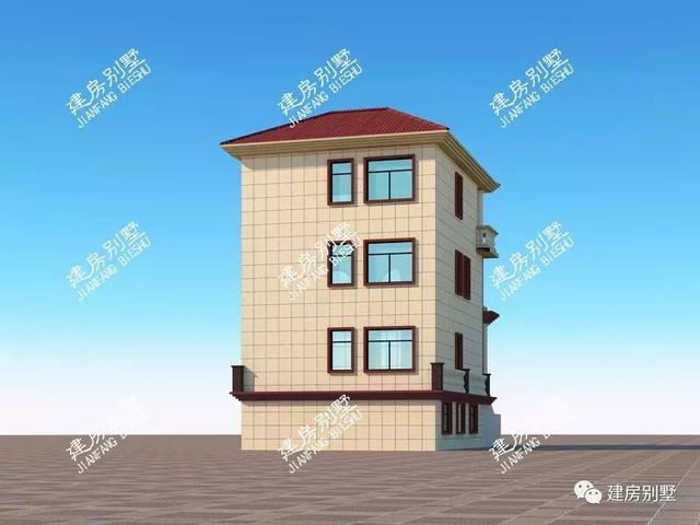 9×15.5米三層別墅設(shè)計(jì)圖，帶堂屋和車庫(kù)，建好后的效果更是讓人喜歡的不得了。