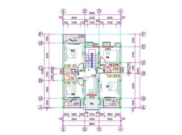 10×12米三層農(nóng)村自建房，戶型簡約大氣，帶車庫+花壇，造價26萬