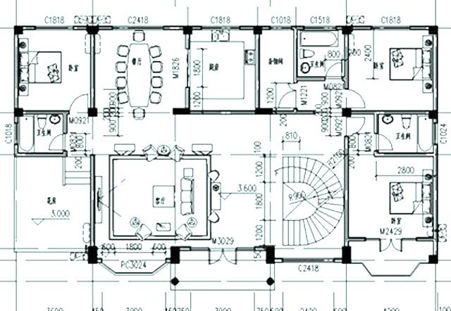 20x11米農(nóng)村二層別墅設(shè)計(jì)圖，建出的效果是極好的。