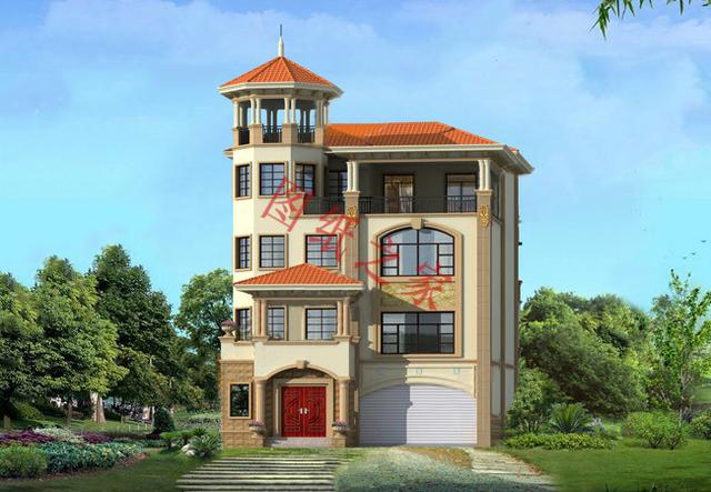 6款四層農(nóng)村別墅設(shè)計圖紙，外觀豪華大氣，溫馨舒適。