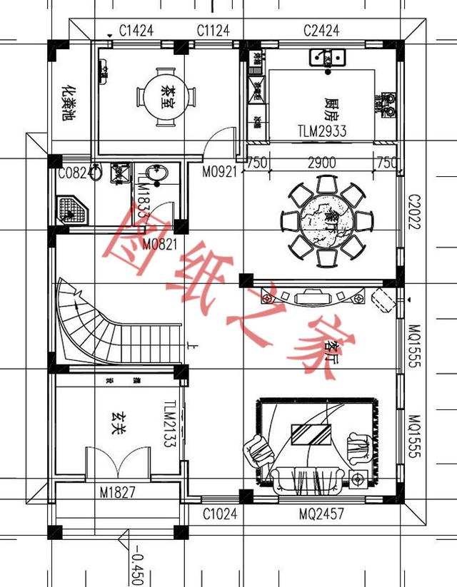 6款四層農(nóng)村別墅設(shè)計圖紙，外觀豪華大氣，溫馨舒適。