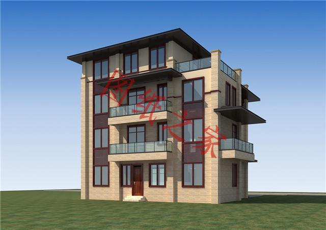 6款四層農(nóng)村別墅設(shè)計圖紙，外觀豪華大氣，溫馨舒適。