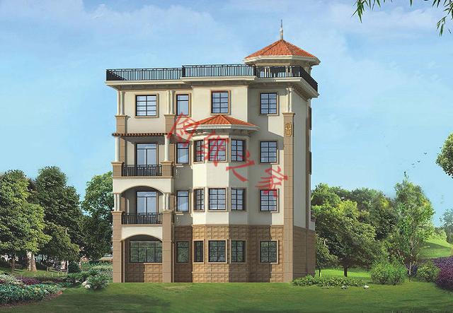 6款四層農(nóng)村別墅設(shè)計圖紙，外觀豪華大氣，溫馨舒適。