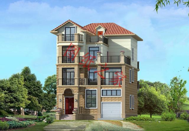 6款四層農(nóng)村別墅設(shè)計圖紙，外觀豪華大氣，溫馨舒適。