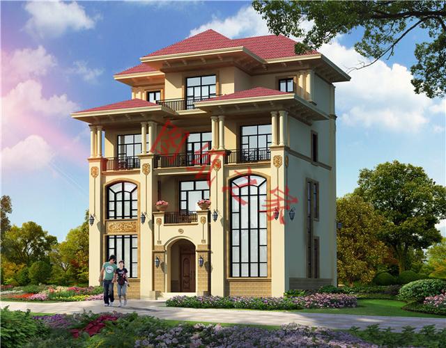 6款四層農(nóng)村別墅設(shè)計圖紙，外觀豪華大氣，溫馨舒適。