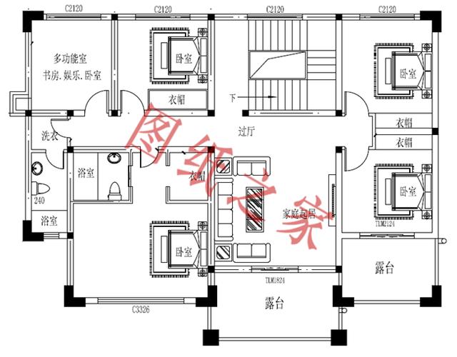 6款二層別墅設(shè)計(jì)圖，精致漂亮，越看越喜歡，簡(jiǎn)直是“回家的誘惑”