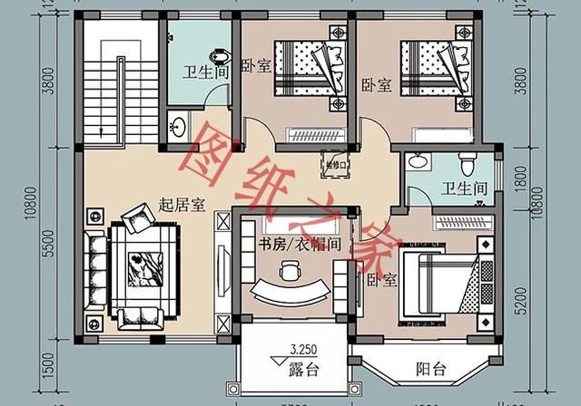 二層簡單大氣的現(xiàn)代別墅設(shè)計(jì)圖，看看有沒有你喜歡的。