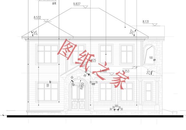 二層簡單大氣的現(xiàn)代別墅設(shè)計(jì)圖，看看有沒有你喜歡的。