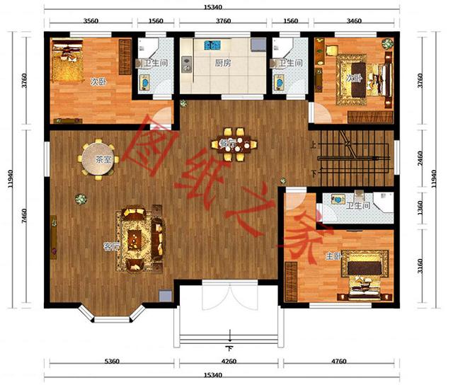 二層簡單大氣的現(xiàn)代別墅設(shè)計(jì)圖，看看有沒有你喜歡的。
