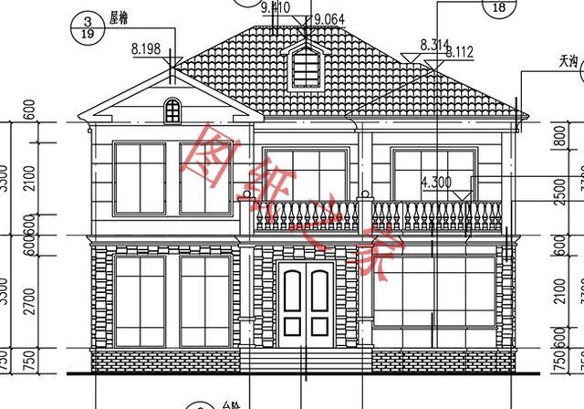 二層簡單大氣的現(xiàn)代別墅設(shè)計(jì)圖，看看有沒有你喜歡的。