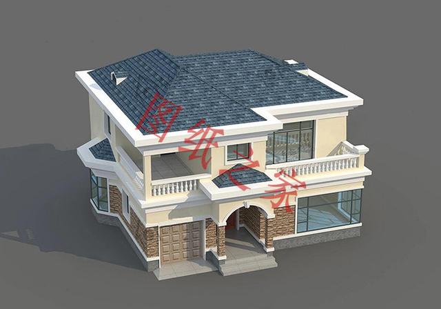 二層簡單大氣的現(xiàn)代別墅設(shè)計(jì)圖，看看有沒有你喜歡的。