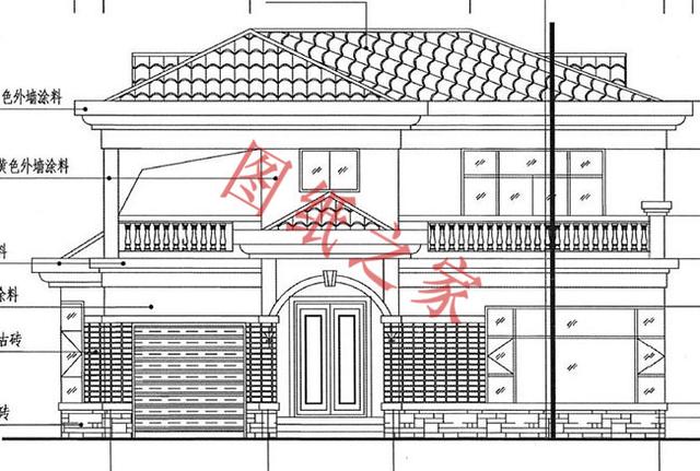二層簡單大氣的現(xiàn)代別墅設(shè)計(jì)圖，看看有沒有你喜歡的。