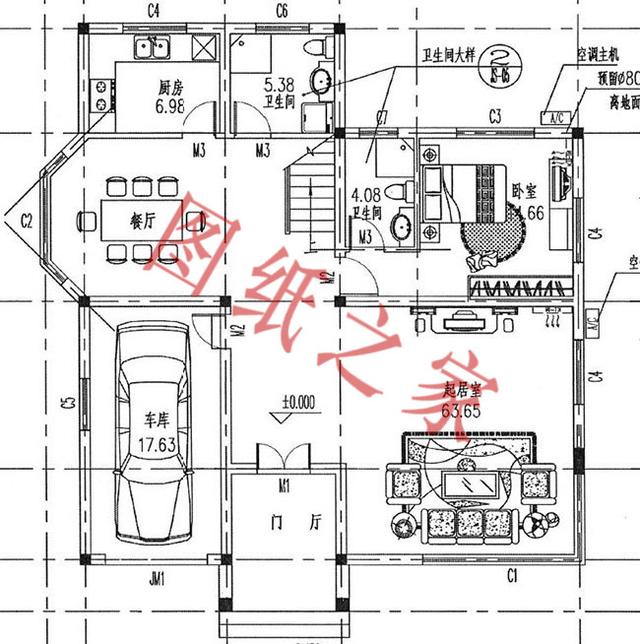 二層簡單大氣的現(xiàn)代別墅設(shè)計(jì)圖，看看有沒有你喜歡的。