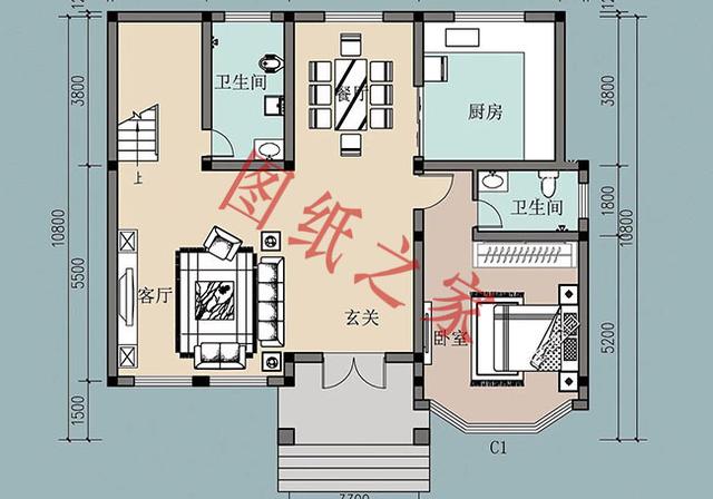 二層簡單大氣的現(xiàn)代別墅設(shè)計(jì)圖，看看有沒有你喜歡的。