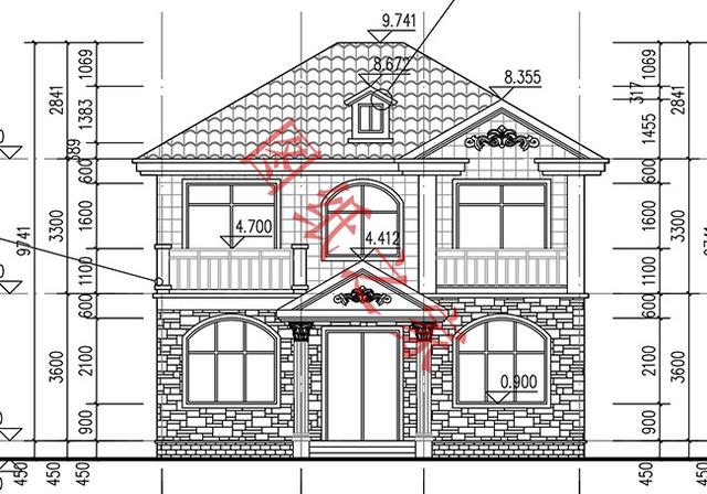 二層簡單大氣的現(xiàn)代別墅設(shè)計(jì)圖，看看有沒有你喜歡的。