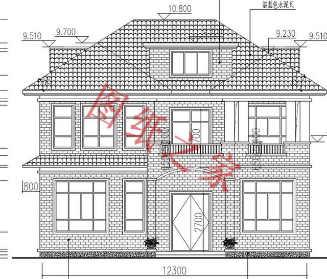 二層簡單大氣的現(xiàn)代別墅設(shè)計(jì)圖，看看有沒有你喜歡的。