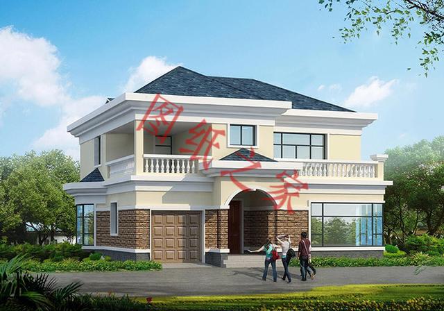 二層簡單大氣的現(xiàn)代別墅設(shè)計(jì)圖，看看有沒有你喜歡的。