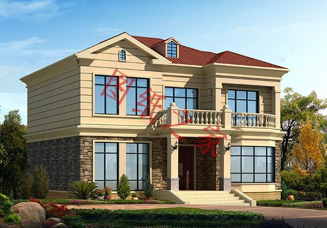 二層簡單大氣的現(xiàn)代別墅設(shè)計(jì)圖，看看有沒有你喜歡的。