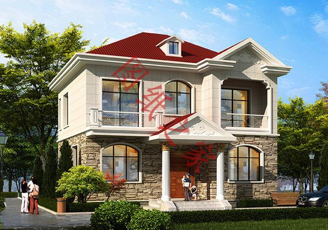 二層簡單大氣的現(xiàn)代別墅設(shè)計(jì)圖，看看有沒有你喜歡的。