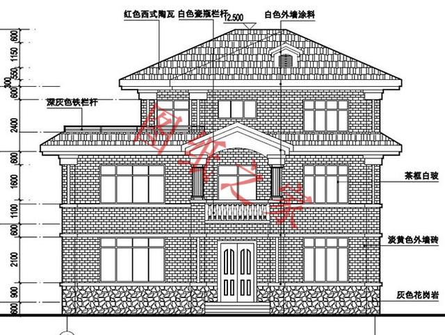 6套三層別墅設(shè)計(jì)圖，色彩出眾，接地氣，你喜歡哪一款？