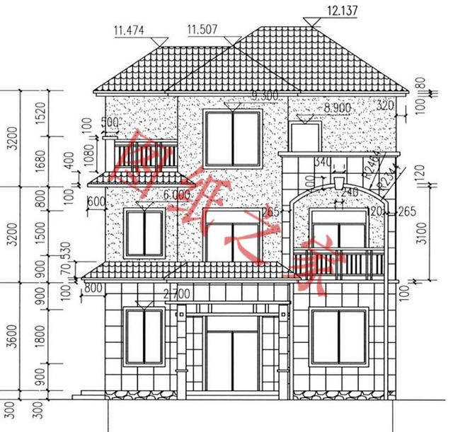 6套三層別墅設(shè)計(jì)圖，色彩出眾，接地氣，你喜歡哪一款？