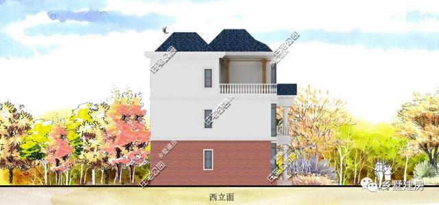 12X11米三層農(nóng)村別墅設(shè)計(jì)圖，大氣時(shí)尚，造價(jià)只要26萬？