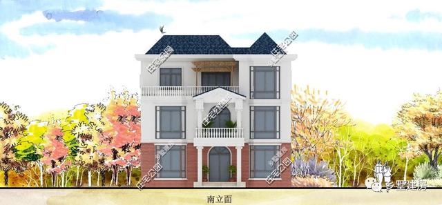 12X11米三層農(nóng)村別墅設(shè)計(jì)圖，大氣時(shí)尚，造價(jià)只要26萬？