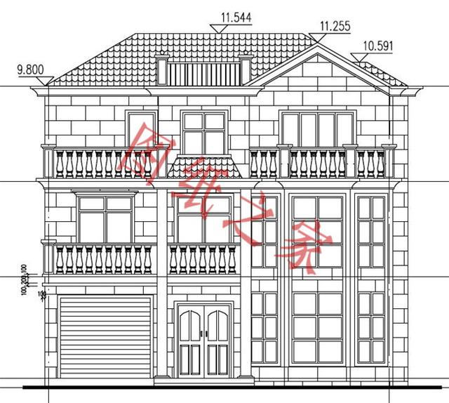 5款三層農(nóng)村別墅設(shè)計圖，時尚大方、舒適實用，而且造價也不高，非常適合農(nóng)村自建