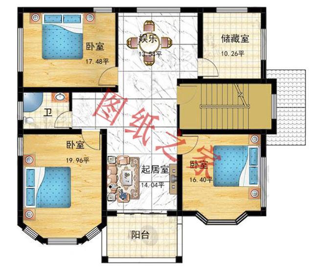 5款三層農(nóng)村別墅設(shè)計圖，時尚大方、舒適實用，而且造價也不高，非常適合農(nóng)村自建