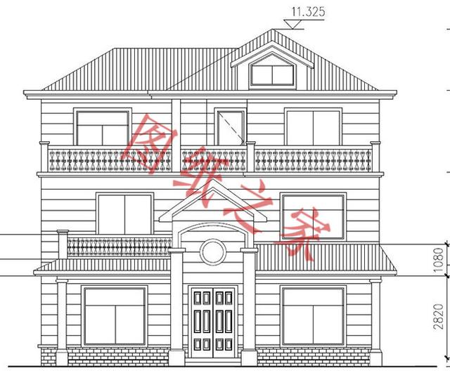 5款三層農(nóng)村別墅設(shè)計圖，時尚大方、舒適實用，而且造價也不高，非常適合農(nóng)村自建