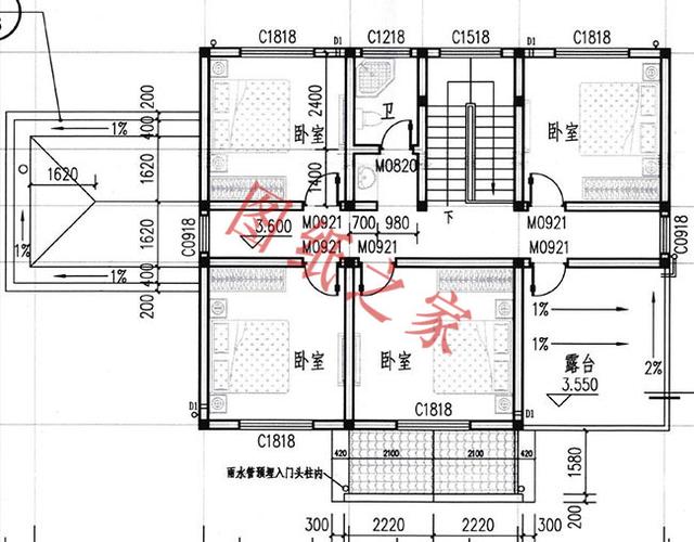 二層簡約新農(nóng)村別墅設(shè)計圖，經(jīng)典又實用，都非常符合農(nóng)村居住的需求。