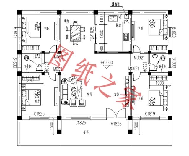 5套一層農(nóng)村別墅設(shè)計(jì)圖，不僅外觀精致，造價還經(jīng)濟(jì)實(shí)惠而且住著很舒服。