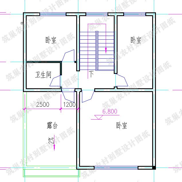 9×11米三層農(nóng)村自建房，帶車庫，簡單大氣，造價25萬，適合農(nóng)村自建