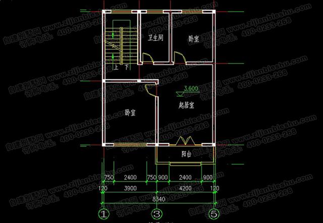 占地80平的三層小戶型別墅設(shè)計(jì)圖，帶車庫+前后帶露臺，功能齊全，造價(jià)20萬