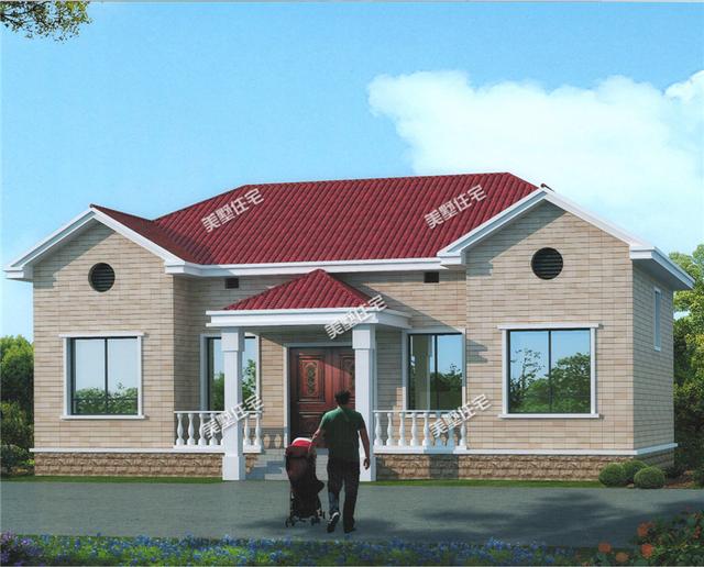 16x3.3米一層農(nóng)村自建房，舒適溫馨，適合給父母住，全家都滿意