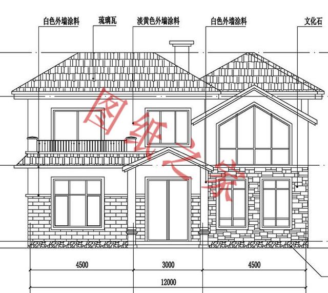 6款二層農村別墅設計圖，外觀明亮、簡單耐看，非常適合農村自建房！
